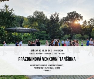 PRÁZDNINOVÁ VENKOVNÍ TANČÍRNA